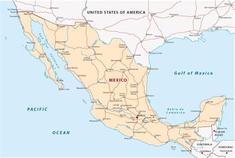 Map Of Mexico Mexico Flag Facts Best Hotels Home