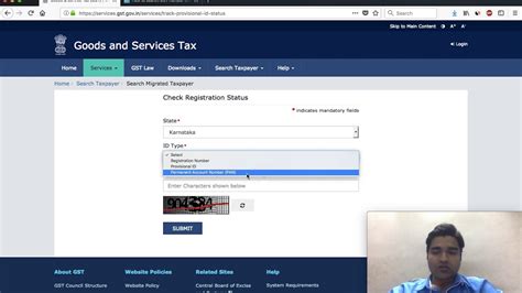 search gst number with name - YouTube
