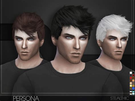 Stealthic Persona Male Hair The Sims 4 Catalog
