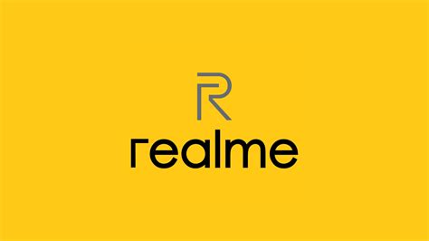 Realme Logo Yellow Background Hd Realme Wallpapers Hd Wallpapers Id