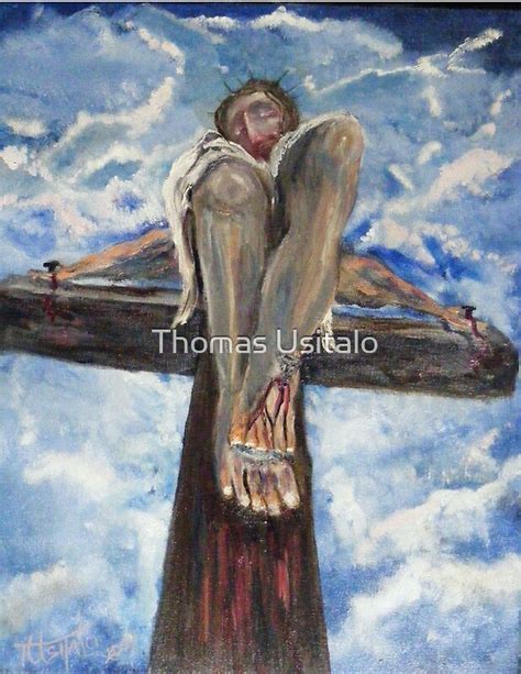 At The Foot Of The Cross By Tusitalo Redbubble