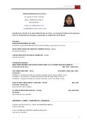 Ver modelo cv trabajador social. Curriculum vitae