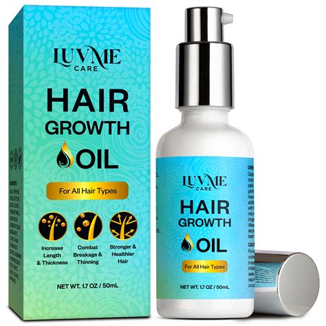 luv me care hair growth serum for hair loss for women and men hair growth oil for stronger