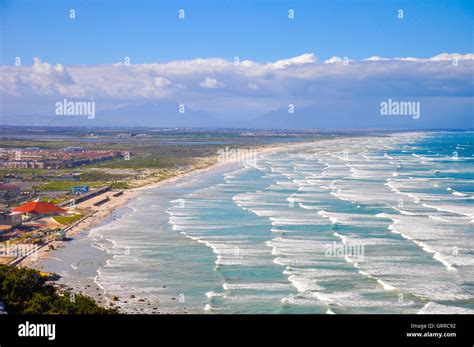 Tl Waves On Muizenberg Beach And False Baycape Town South Africa