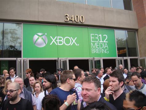 E3 Expo 2012 Microsoft Press Event Exiting The Event Flickr
