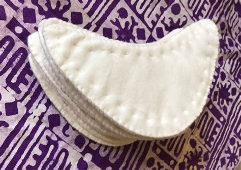Breast Pads Organic Cotton Cloth Under The Breast Sweat Etsy