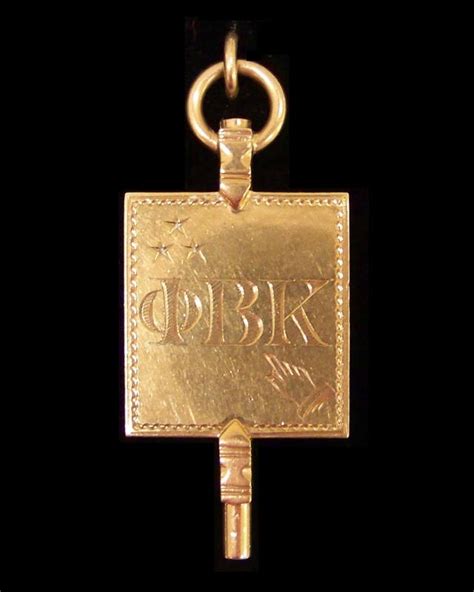 Phi Beta Kappa Key Worn By Franklin Roosevelt All Artifacts