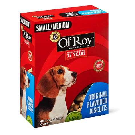 Ol Roy Beef Flavor Crunchy Treatbiscuit Treat For Dog 15 Lb