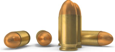 9mm Pistol Bullet