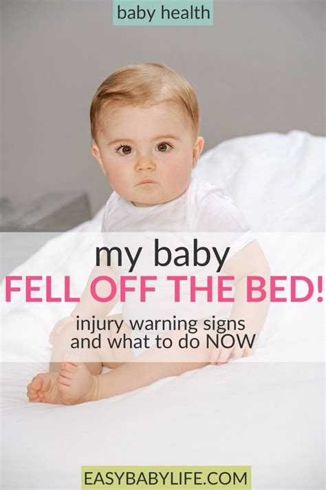 My Baby Fell Off The Bed Injury Warning Signs And What To Do Baby Care