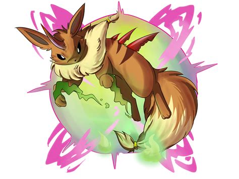 Mega Eevee By Saimistu On Deviantart