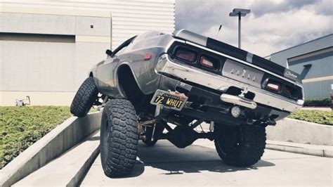 This 1972 Dodge Challenger 4x4 Is Ready For Any Off Road Challenge