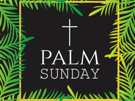 The celebrant holding a decorated palm during the procession at the national shrine of st philomena in miami, florida. Palm Sunday in 2021/2022 - When, Where, Why, How is ...