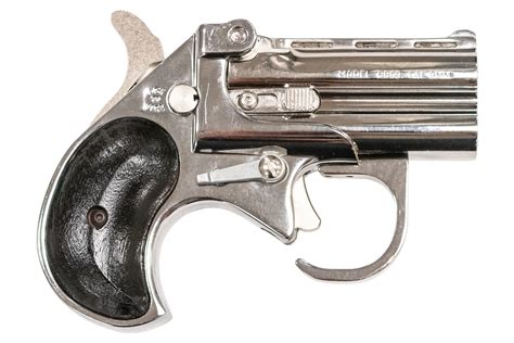 Cobra Enterprise Inc 9mm Big Bore Derringer With Chrome Finish And