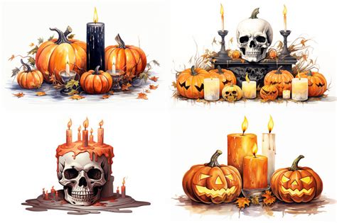 Halloween Candle By Artsy Fartsy Thehungryjpeg