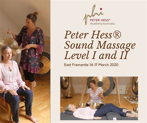Peter Hess® Sound Massage Level I And Ii 2 Maranta Sound Academy