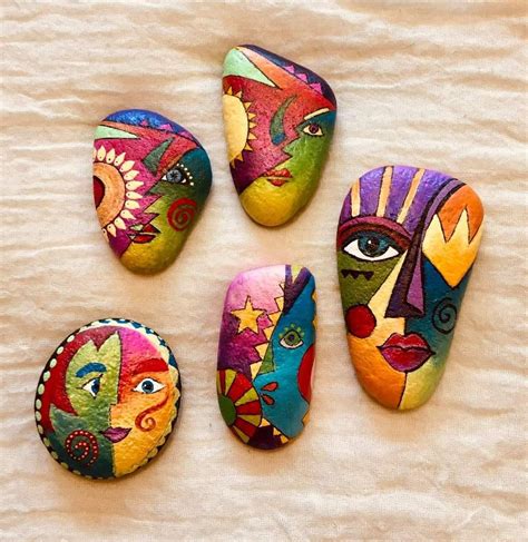 Painted Rock Animals Painted Rocks Craft Hand Painted Rocks Painted