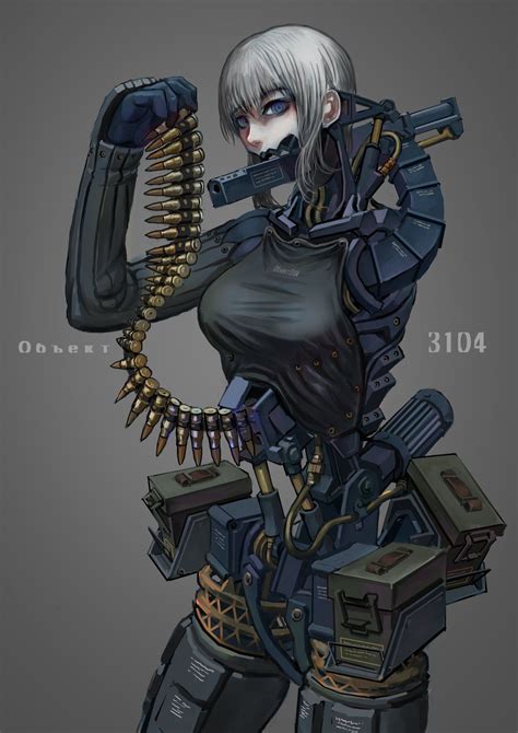 ジッツ On Twitter Cyberpunk Character Cyborgs Art Robot Concept Art