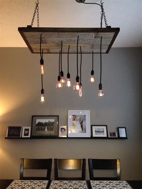 Diy Rustic Industrial Chandelier For The Home