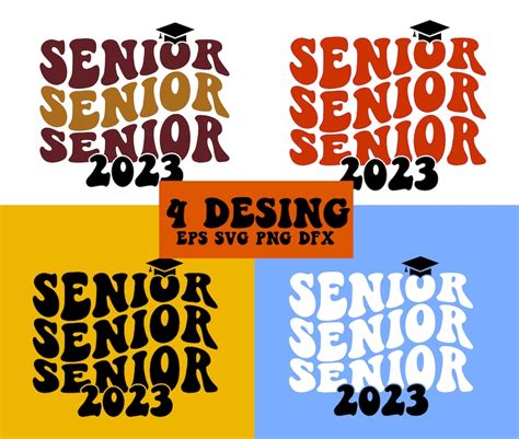 Senior 2023 Svg Senior Class Svg Back To School Svg Etsy