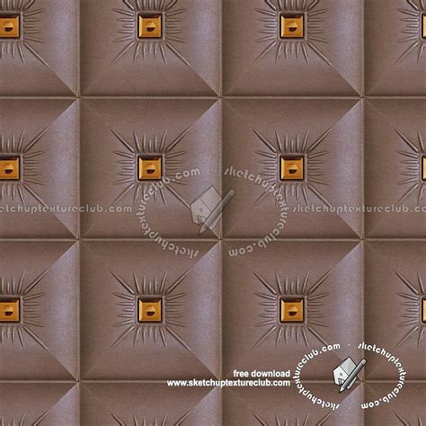Leather Interior 3d Wall Panel Texture Seamless 19744