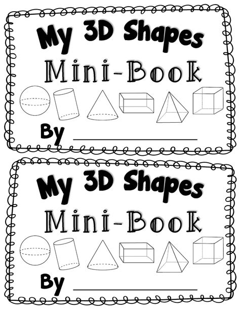 14 Best Images Of 3d Shapes Worksheets Printables Kindergarten