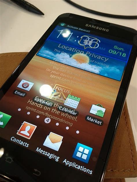 Samsung Galaxy S Ii Epic 4g Touch First Impressions Review