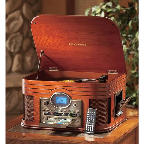 Crosley Nostalgic Cd Recorder Turntable Radio Cassette 126948