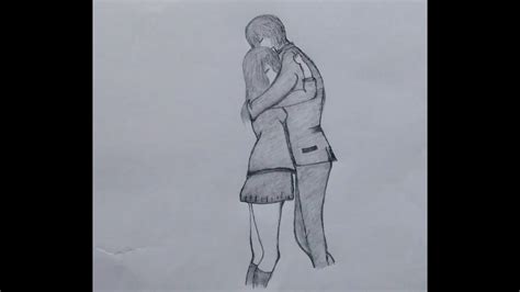 Drawing Anime Sad Couple Hugging Anime World Youtube