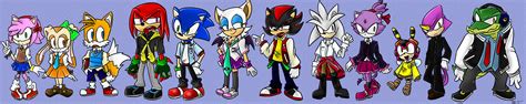 Sonic School Uniforms By Oneirio On Deviantart