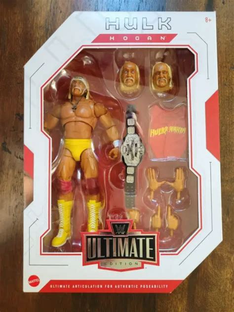 Mattel Hulk Hogan Ultimate Edition Series Wrestling Figure Wcw Wwf Wwe