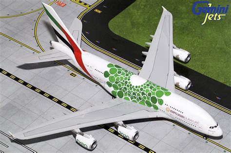 Gemini Jets G2uae774 Emirates Airbus A380 800 New Expo 2020 Livery A6