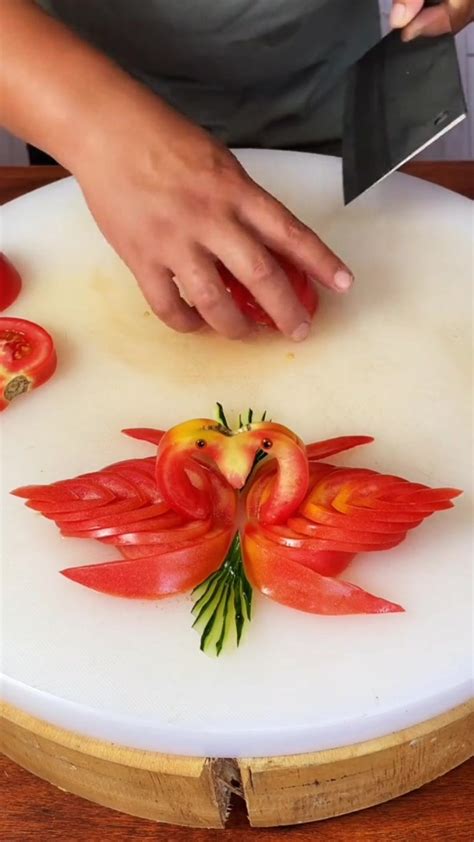 Amazing Tomato Garnish 🍅😍 Amazing Tomato Garnish 🍅😍 By Dpm Productions