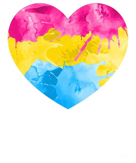 How much do you really know about the history of the word pansexual? Pansexual Heart product LGBTQ Pride Gift Idea Digital Art by Phoxy Design