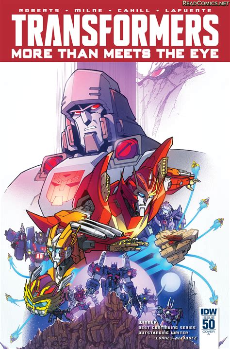 Bild More Than Meets The Eye Ausgabe 50 Cover Transformers Wiki