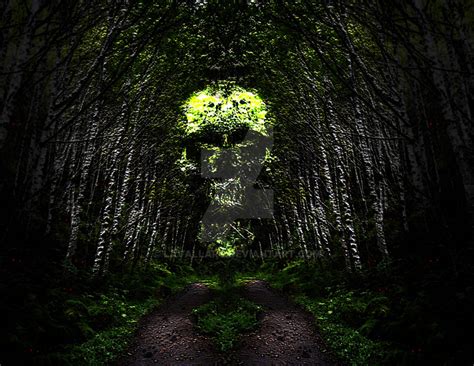 Scary Forest 2 By Lavallart On Deviantart