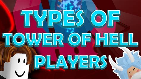 Types Of Tower Of Hell Players Roblox Youtube