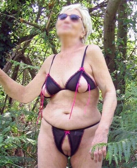Tumblr Older Women Naked With Crotchless Panties Hot Sex Picture