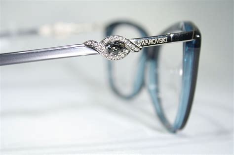 Unworn Swarovski Sw5151 Faith Feminine Eyeglasses Glasses Frames With Crystals Swarovski