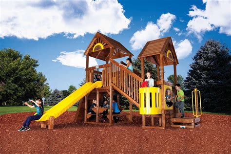 Backyard Playworld Castle Series Rainbow Play Systems Omaha Lincoln