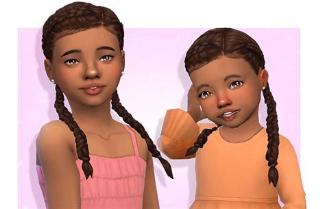 Sims 4 Cc Kids Hair Maxis Match
