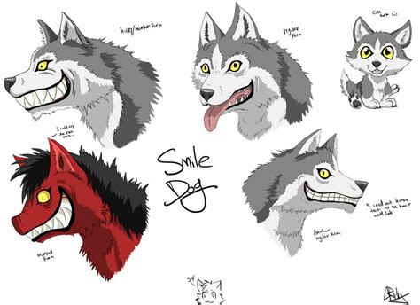 Smile Dog Concept Art By Inkswell On Deviantart
