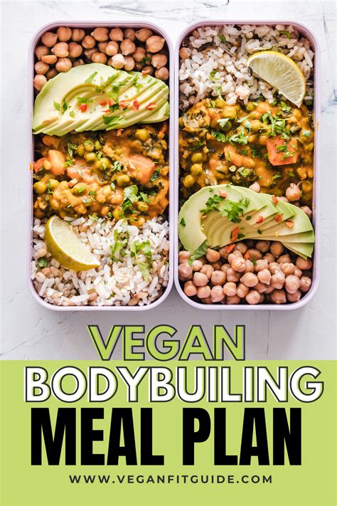 Vegan Bodybuilder Meal Plan Easy Guide And Examples Bodybuilding