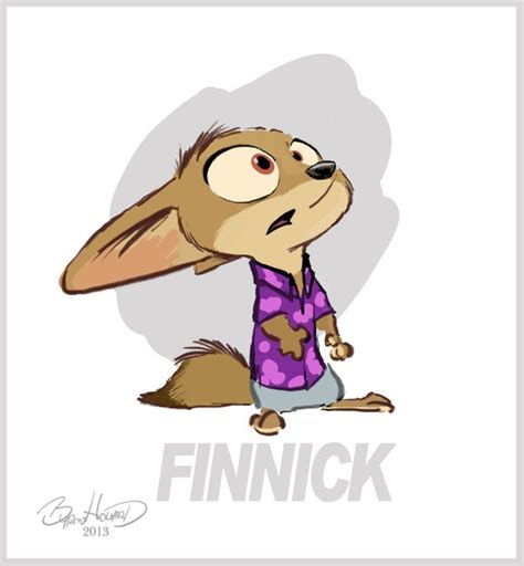 Image Early Finnick Concept Art By Byron Howard Disney Wiki