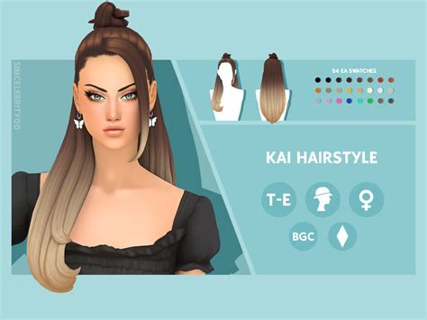 The Sims Resource Kai Hairstyle