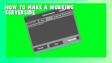 How To Make A Serverside Roblox Old Youtube
