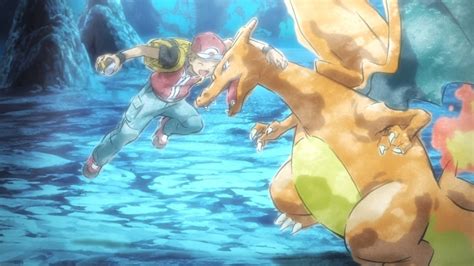 Wallpaper Anime Red Pok Mon Underwater Screen Shot Charizard Mythology Pokemon Origins