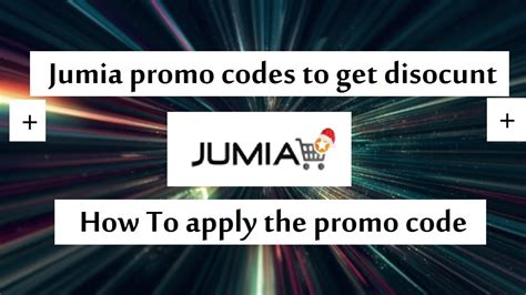Jumia Promo Codes Get Discount Now Youtube