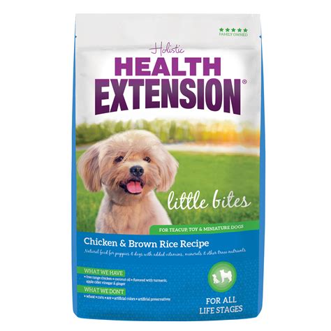 Browse dog food insider for more information on wellness and other great dog food brands. Holistic Health Extension Chicken Little Bites Dry Dog ...