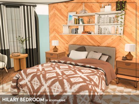 The Sims Resource Hilary Bedroom Tsr Only Cc